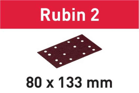 Picture of Grit Abrasives Rubin 2 STF 80X133 P80 RU2/50