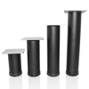 Picture of Peter Meier 10” Tall Como Furniture Legs in Como Black Matte (552-25-19)